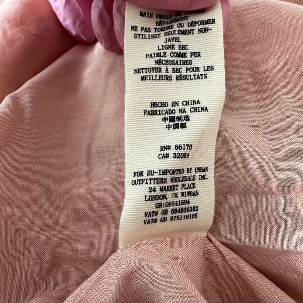 Free People Divine Mini Dress in Rose Whimsical Fairy Women’s Dress Size 4 - Picture 11 of 12